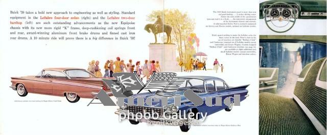 Catalogue publicitaire Buick 1959