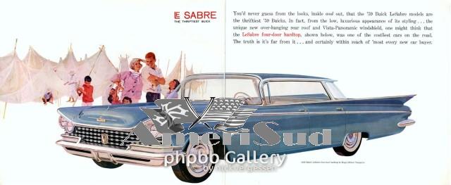 Catalogue publicitaire Buick 1959