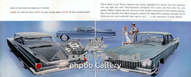 Catalogue publicitaire Buick 1959