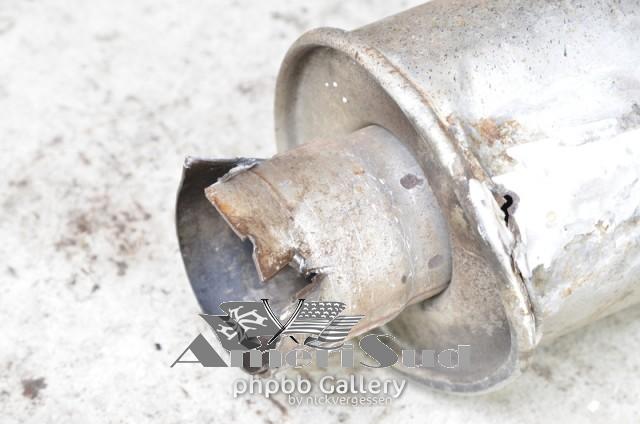 echappement old detail